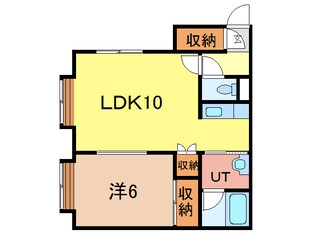 シャンフＢ棟の物件間取画像